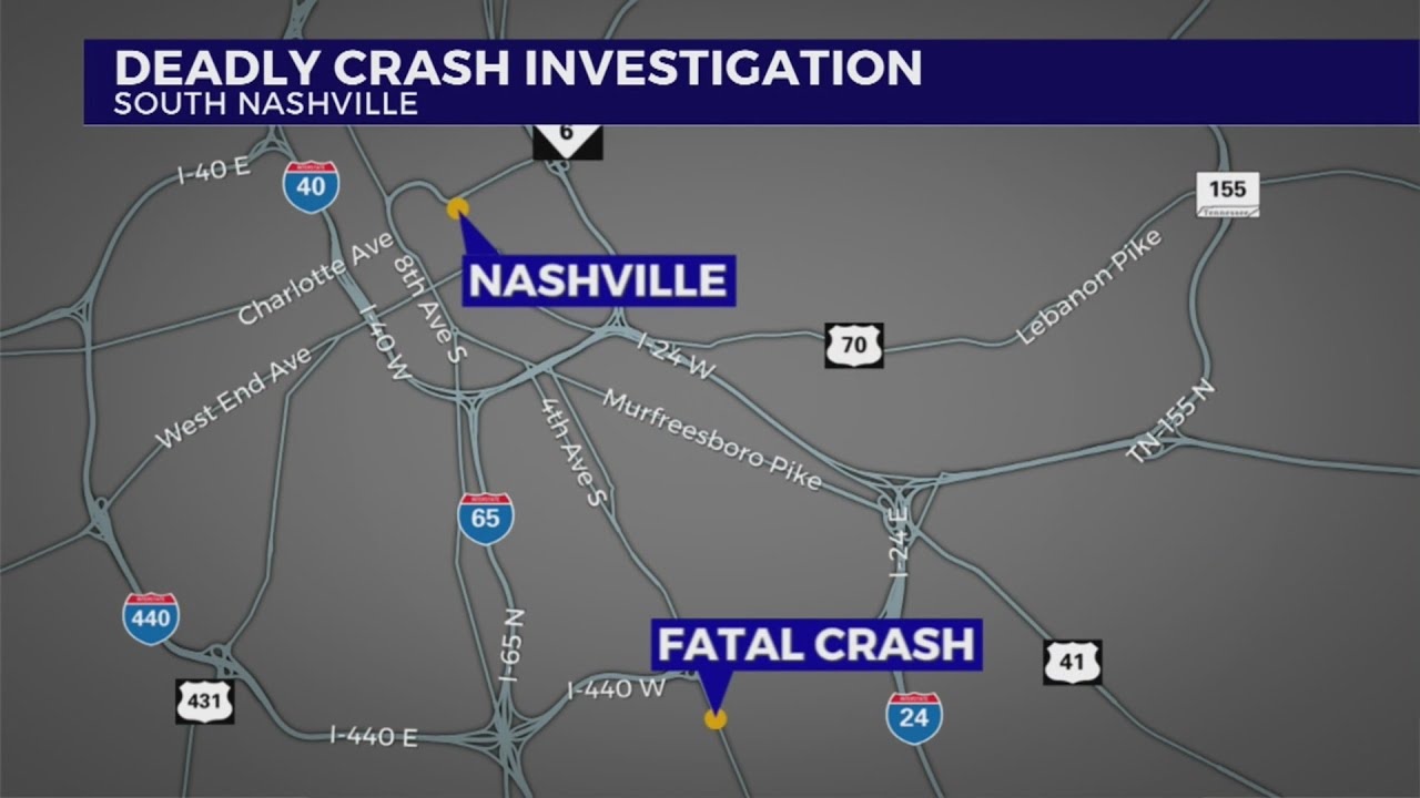 Motorcyclist killed in South Nashville crash - YouTube