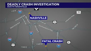 Motorcyclist killed in South Nashville crash