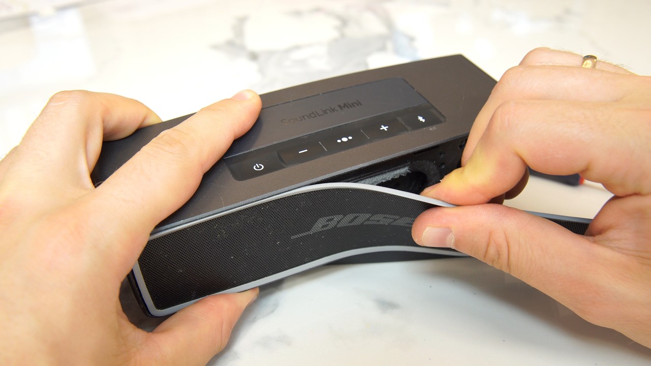 BOSE soundlink remove +Ⅱ How to remove Bose Soundlink Mini 2 a Grill + Excursion Bass Test