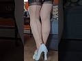 Garterbelt Stockings and high heels