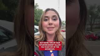 Importance of an emergency plan if you're trapped on the side of the interstate