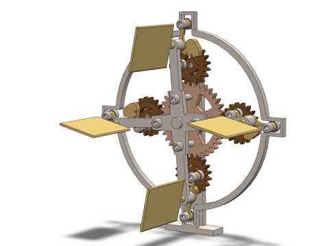 @amkdesign Cam gear mechanism ( Solidworks Motion Analysis )