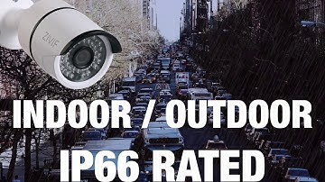 Zivif PoE IP Camera | 1080p HD | Audio Support Indoor Outdoor Security Camera