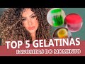 TOP 5 GELATINAS PRA CABELO CACHEADO | Você precisa conhecer!