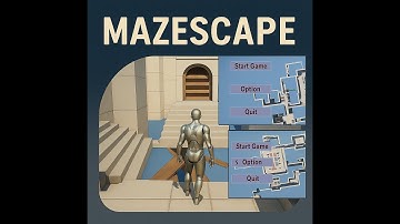 MazEscape – Sky Maze Puzzle Game | Unreal Engine Blueprint Gameplay