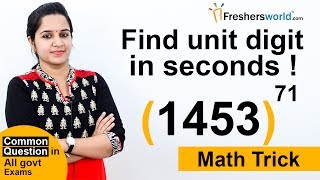 Aptitude Made Easy – Easy way of finding unit digit? - Common topic in Bank exam,Math tricks screenshot 5