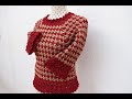 INCREDIBLE! FAST AND EASY KNIT INCREDIBLE CROCHET BLOUSE OR JERSEY TO SEE THE YEAR WITH GRAPHICS