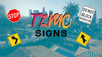 FiveM - TZMC Stolen Signs Script [QBCore]