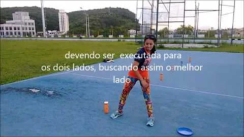 Como se chama a área de lançamento de disco *?