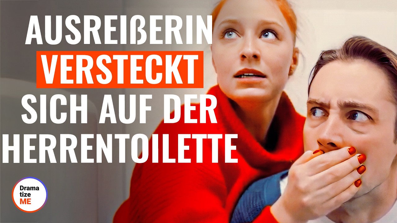 Ausreißerin versteckt sich auf der Herrentoilette  | @DramatizeMe Deutsch