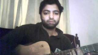 Video thumbnail of "ainvayi lut gaya on guitar"