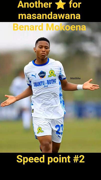 Mamelodi Sundowns young attacker Benard Mokoena is promising to be a star player. speed point 👆⚽🔥