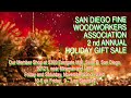 San Diego Fine Woodworking Association Holiday Sale 2019