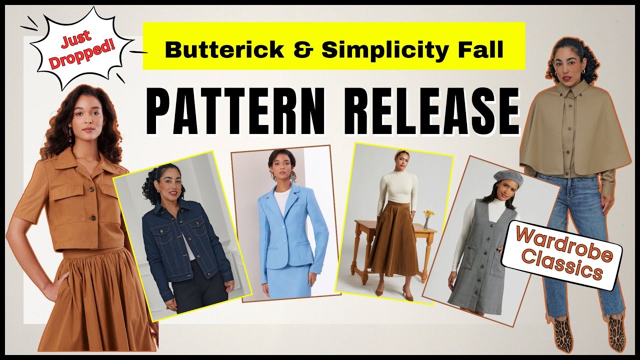 Новые осенние модели Butterick и Simplicity | Какие модели стоит купить?