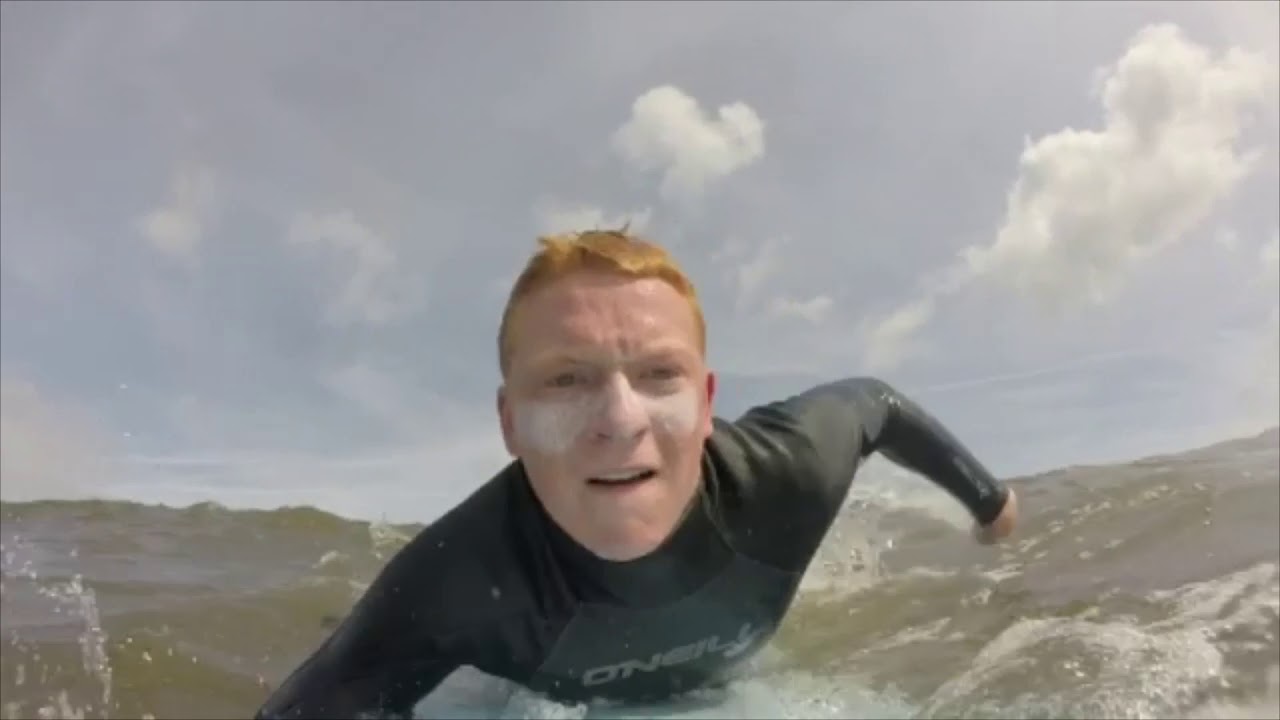 Scotland Surfing In Dunbar, 12 August, 2019 YouTube