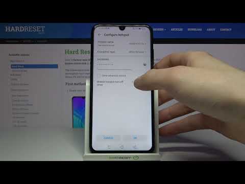 How to Enable Portable Hotspot in Honor 20i – Network Access Point