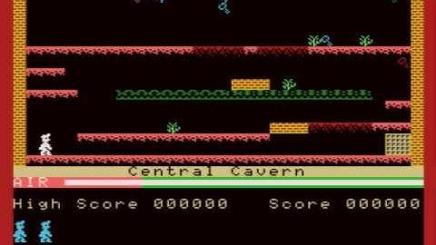 Manic Miner (Software Projects, 1984).Recuerdos de 8 Bits