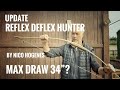 34&quot; max draw with the Reflex Reflex Hunter by Nico Hogenes? Update