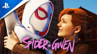 NEW Spider-Gwen Spider-Man Full Game Gameplay Part 9 (Modded)