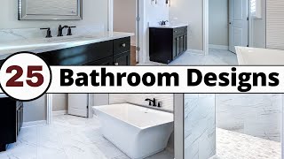 25 FABULOUS Bathroom Ideas for Your Bath Remodel, New Home Design