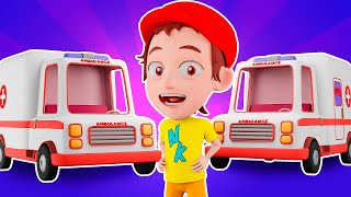 Ambulance I need Help  | Nomad Kids Nursery Rhymes