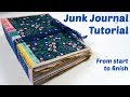 TUTORIAL: How to make a 'FLOURISH' JUNK JOURNAL