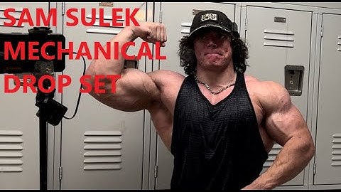 SAM SULEK with a Mechanical DROP SET Technique🤫😱