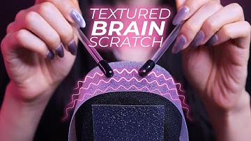 ASMR TINGLY Textured Brain Scratch for DEEP SLEEP (No Talking)