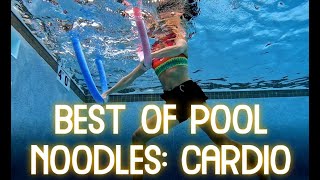 POOL NOODLE CARDIO EXERCISES WITH A NOODLE