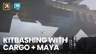 KitBashing with @RokokoMotion   Cargo in Maya