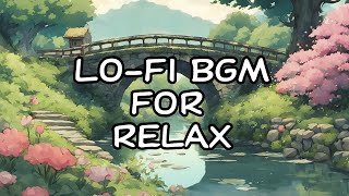 Lo-fi BGM For Relax,Old Stone Bridge and River