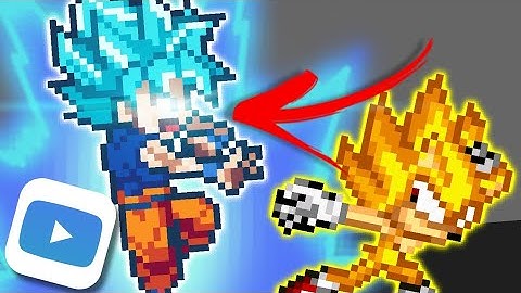When Goku gone MAD! | Stick Nodes Sprite Animation