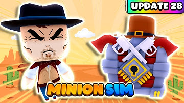 Minion Simulator Update 28 🤠 WILD WEST LEAKS 🤠