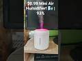 $0.99 Mini Air Humidifier! 🌬️ | 93% OFF AliExpress Deal #aliexpressdeals #budgetgamingheadset