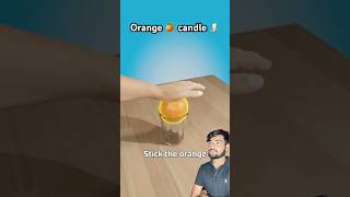 Orange 🍊 candle