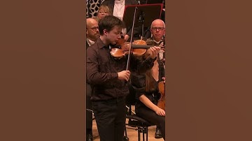 Thumbnail of When the orchestra is in tears during your encore... #classicalmusic #violin #bach