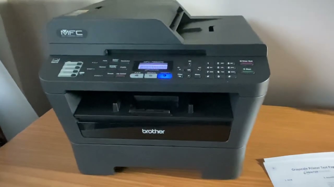 Brother MFC-7860DW All In-1 Laser Printer Fax Duplex Wifi Scan
