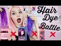 Hair Dye Battle - Manic Panic X Lime Crime X Crazy Color X Directions X Schwartz