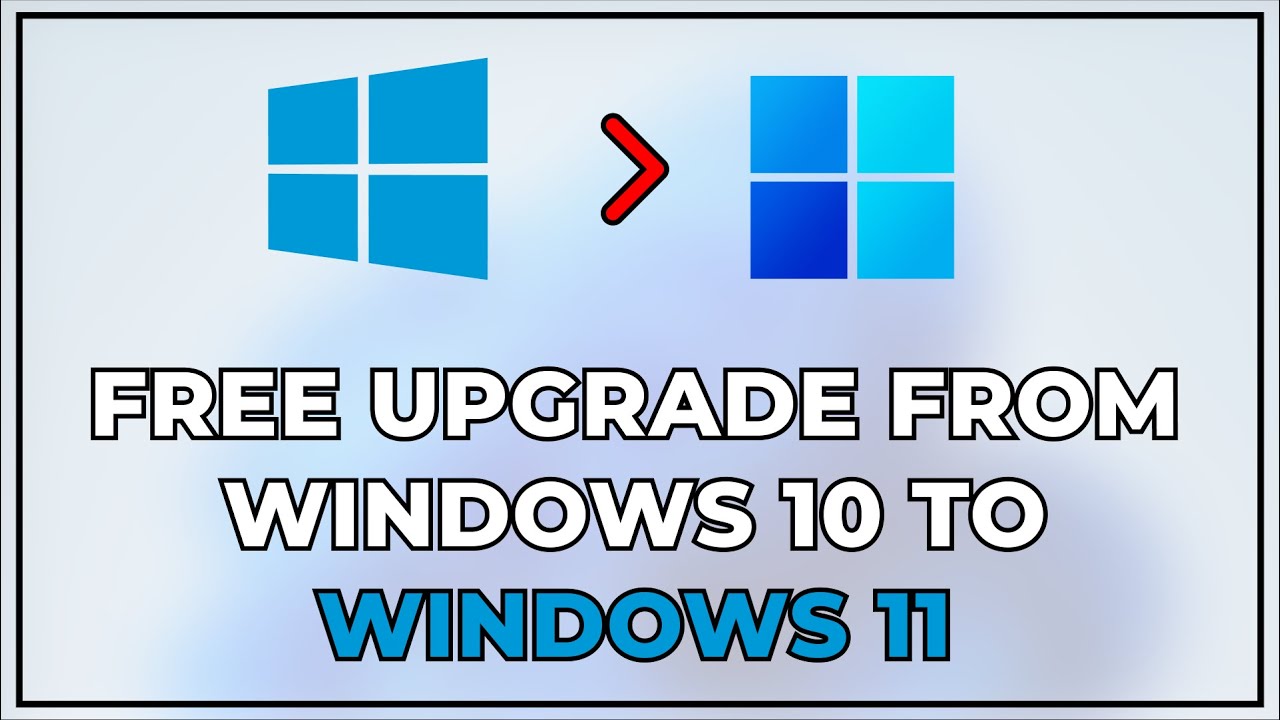 Upgrade From Windows 8.1 to Windows 10 or Windows 11