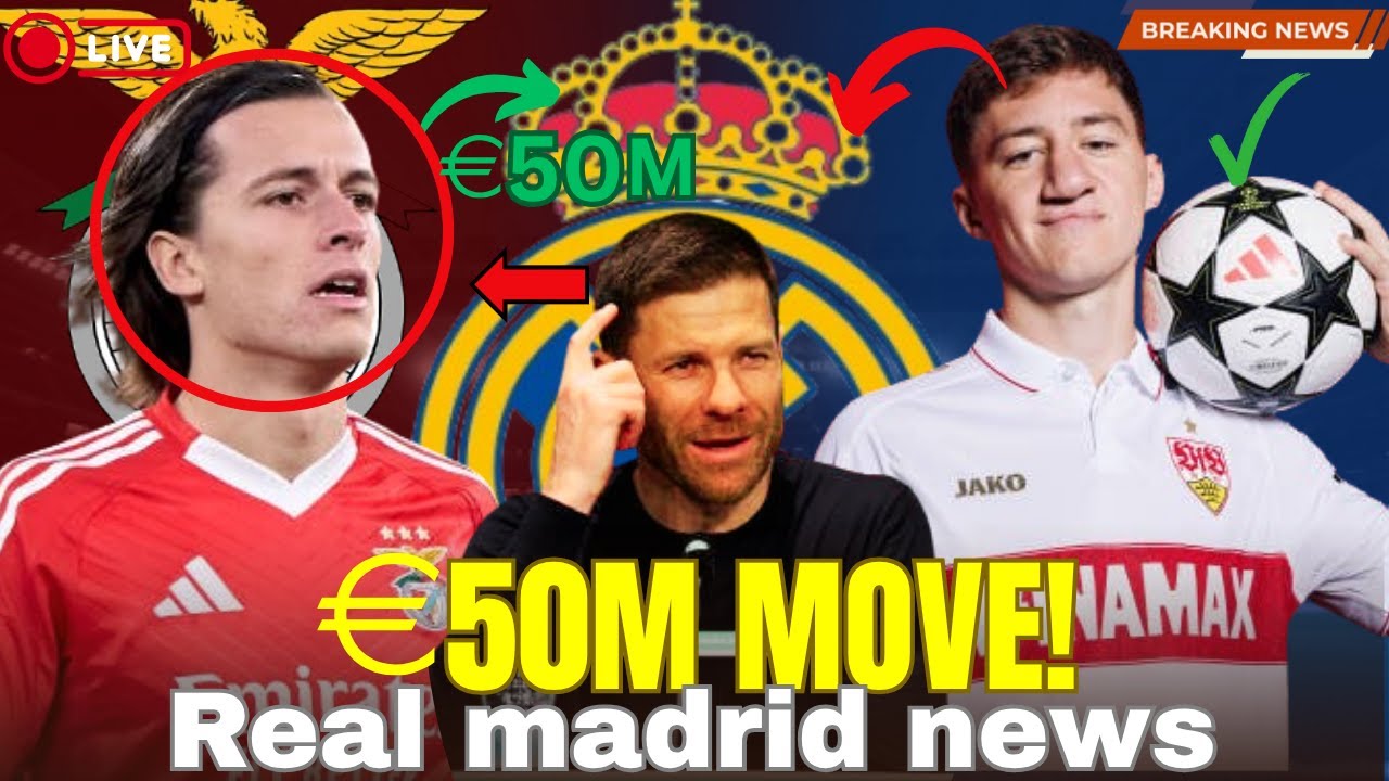 🚨 BREAKING NEWS! 💰 50M MOVE ⚽ Real Madrid's SHOCK Midfield Signing?! Angelo Stiller Transfer News!