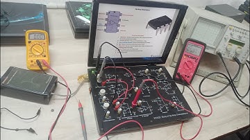 Output waveform of Integrator and Differentiator using Op-Amp||Analog Electronic lab video 💯👍