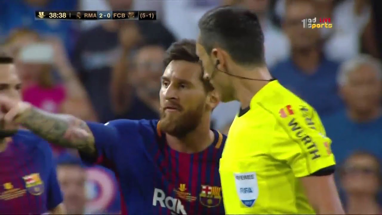 ملخص المباراة المجنونه ريال مدريد وبرشلونة 2 0 شاشةكاملة ...