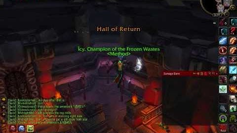 Drak Tharon keep Glitch