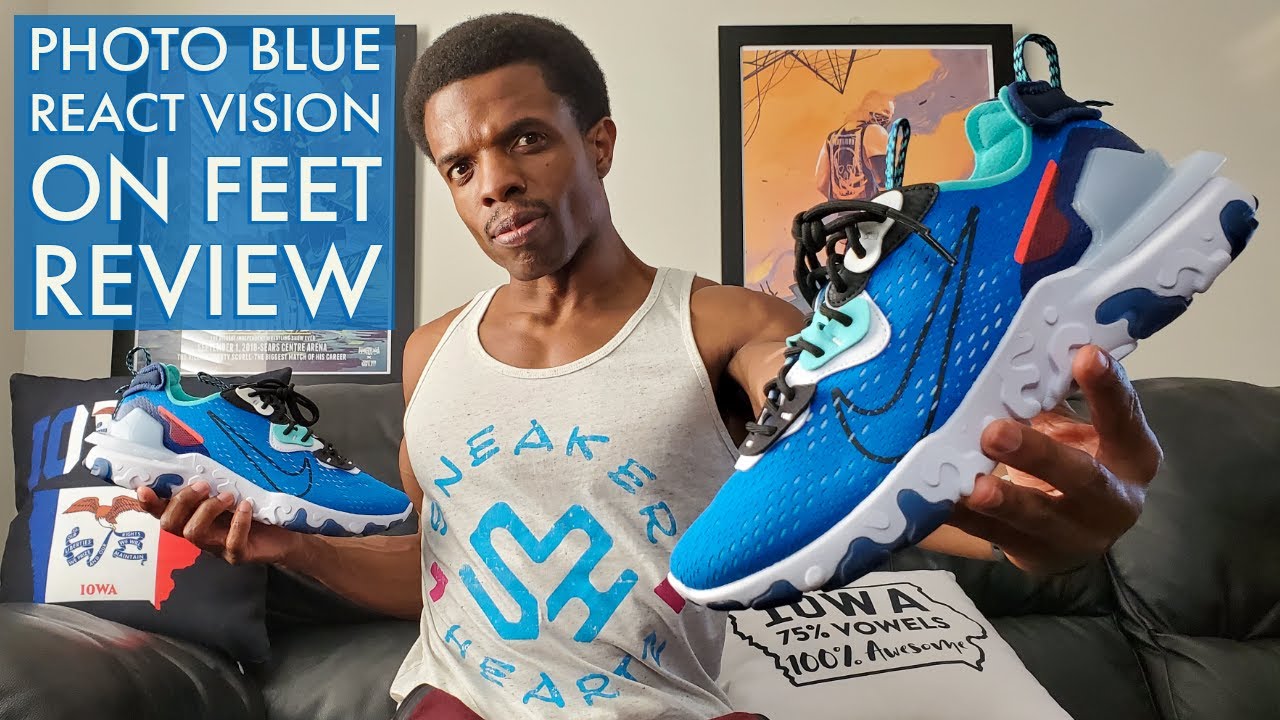Найк лекции. Nike React Blue. Найк реакт Вижен голубые. Nike overreact 2020 Black. Найк реакт реклама фото после ультрамарафона.