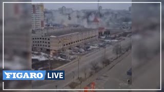 ????Guerre en Ukraine: Kharkiv sous les bombes au 5ème jour du conflit avec la Russie