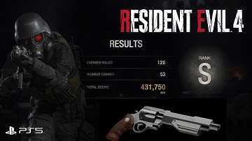 Unlock the HANDCANNON in under 30 minutes using MERCENARIES mode | Resident Evil 4 Remake