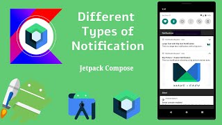 Implement Different types of Notification in Jetpack Compose | Android | Kotlin | Make it Easy