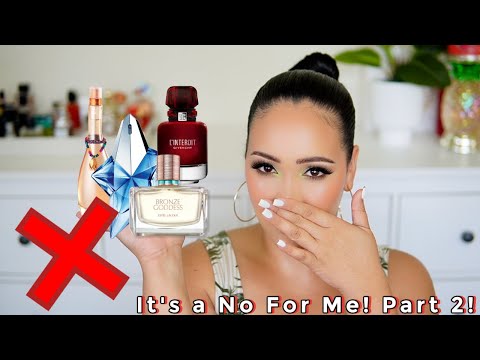 POPULAR PERFUMES I DO NOT LIKE ? PT 2! | THESE FRAGRANCES ARE NOT FOR ME! | MY PERFUME COLLECTION