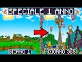 SPECIALE 1 ANNO BIG VANILLA - CASA GIORNO 1 vs GIORNO 365 - Minecraft ITA