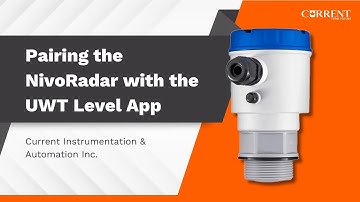 Pairing the NivoRadar with the UWT Level App